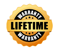 Lifetime Warranty Transferrable Badge