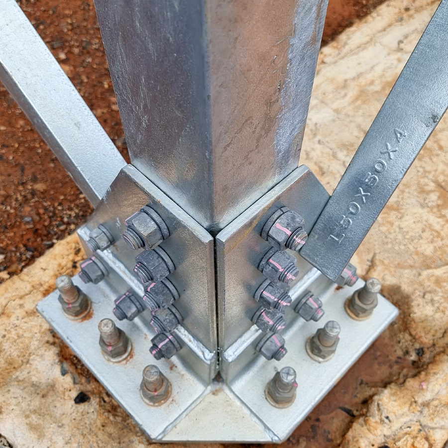 Steel Push Pier Foundation Repair